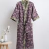 100% Cotton Double Gauze Bathrobe – Breathable & Skin-Friendly
