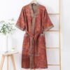 100% Cotton Double Gauze Bathrobe – Breathable & Skin-Friendly