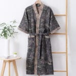 100% Cotton Double Gauze Bathrobe – Breathable & Skin-Friendly