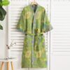 100% Cotton Double Gauze Bathrobe – Breathable & Skin-Friendly