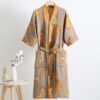 100% Cotton Double Gauze Bathrobe – Breathable & Skin-Friendly