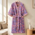 100% Cotton Double Gauze Bathrobe – Breathable & Skin-Friendly
