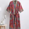 100% Cotton Double Gauze Bathrobe – Breathable & Skin-Friendly