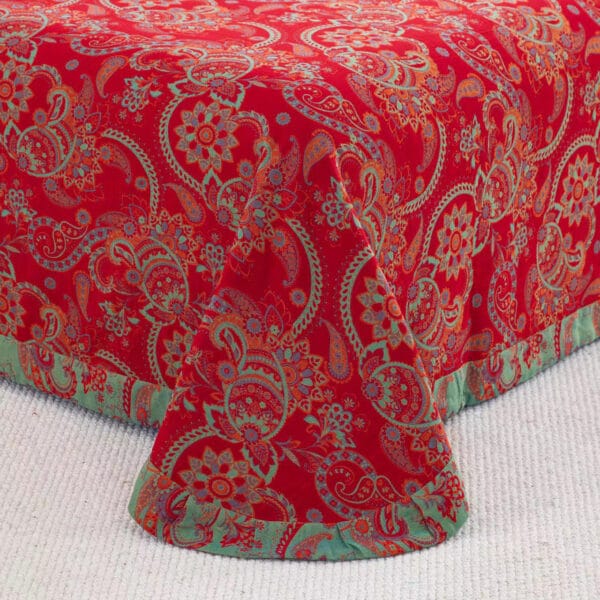 Yarn-Dyed Jacquard All-Cotton Double Gauze 4-Piece Bedding Kit, Dual-Side Usable A-Class Zero Fluorescence Bed Linens with Button Opening