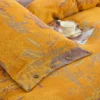 3 Vintage Floral Double Gauze Bedding Set, A Class Baby Safe Cotton 4 Piece Bed Sheets Set,All Season