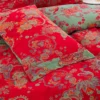 5 Double Layer Gauze Cotton 4 Pieces Bedding Set, Easy Care Breathable Muslin Sheets That Gets Softer After Washing