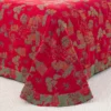 7 Double Layer Cotton Gauze Bed Sheet Set, Breathable Skin-Friendly 4pcs Bedding For All Seasons